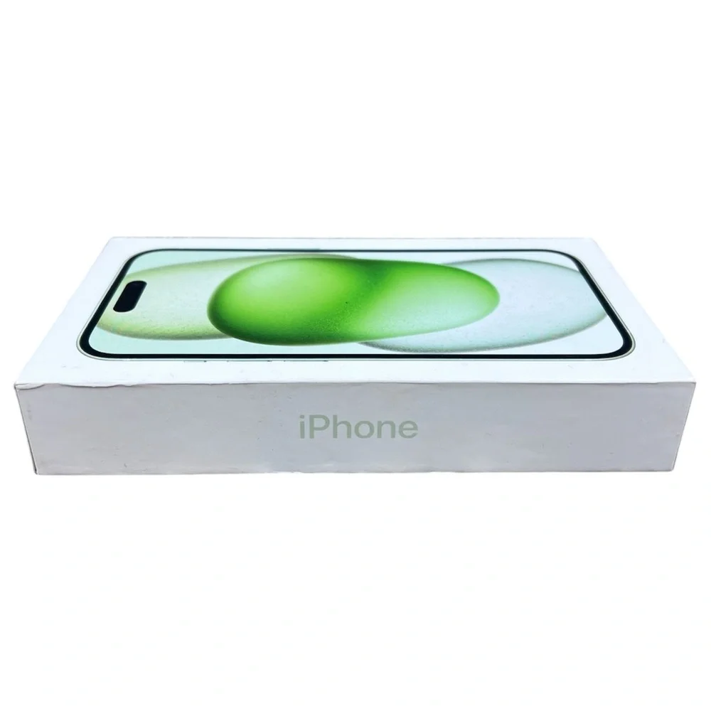 Apple A2846 iPhone 15 Green 128GB - Empty Box ONLY